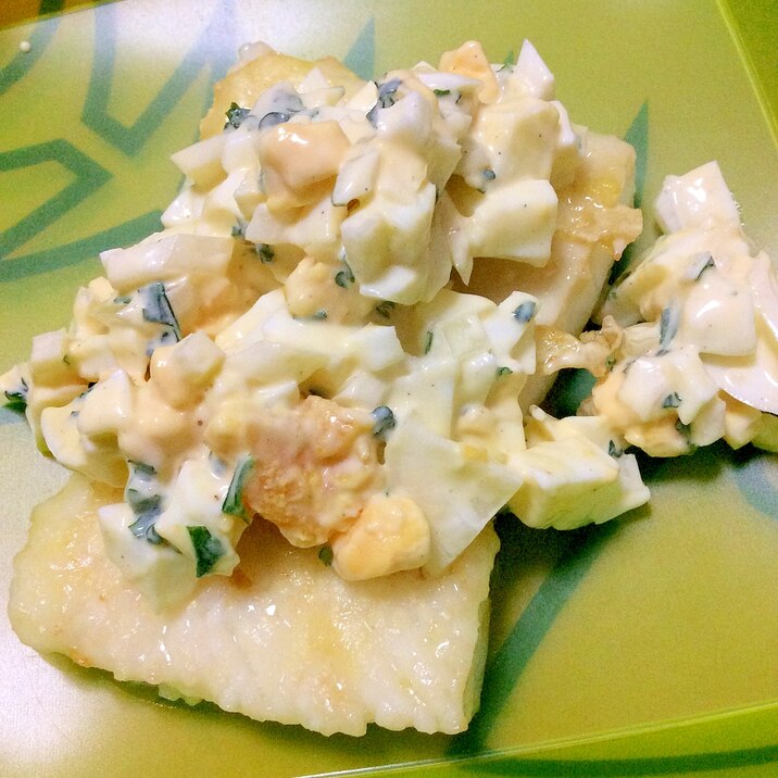 冷凍ロールいか揚げ焼きタルタル乗せ レシピ 作り方 By Madone6 楽天レシピ